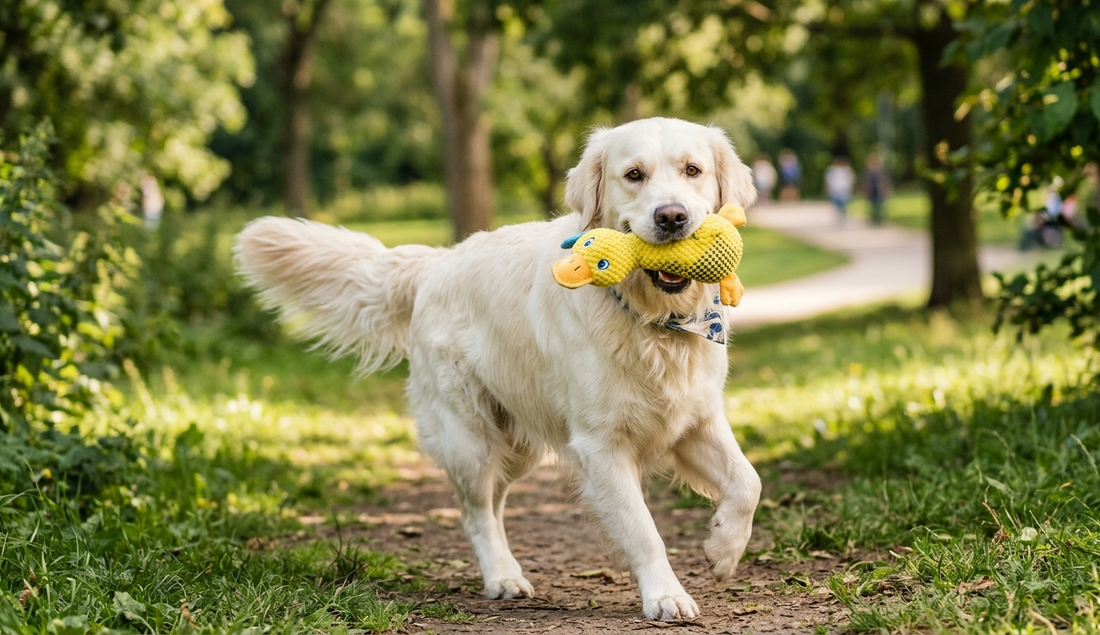 Mehr als nur Zeitvertreib:  Warum Hunde regelmäßig Spielzeug  brauchen